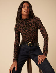 Brown Tops