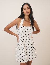 Linen-Blend Dresses