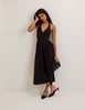 Black Halter Neck Amie Midi Dress
