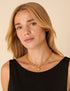 Gold Plated Chunky Heart Necklace
