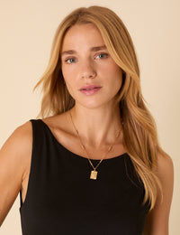 Gold Plated Pendant Necklace