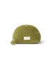 Green Velvet Small Makeup Bag