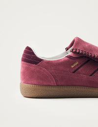 Alohas Club Suede Rasberry Leather Trainers