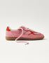 Alohas Rife Sea Pink Leather Trainers