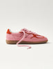 Alohas Rife Sea Pink Leather Trainers