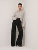 Black High Rise Soho Wide Leg Jeans