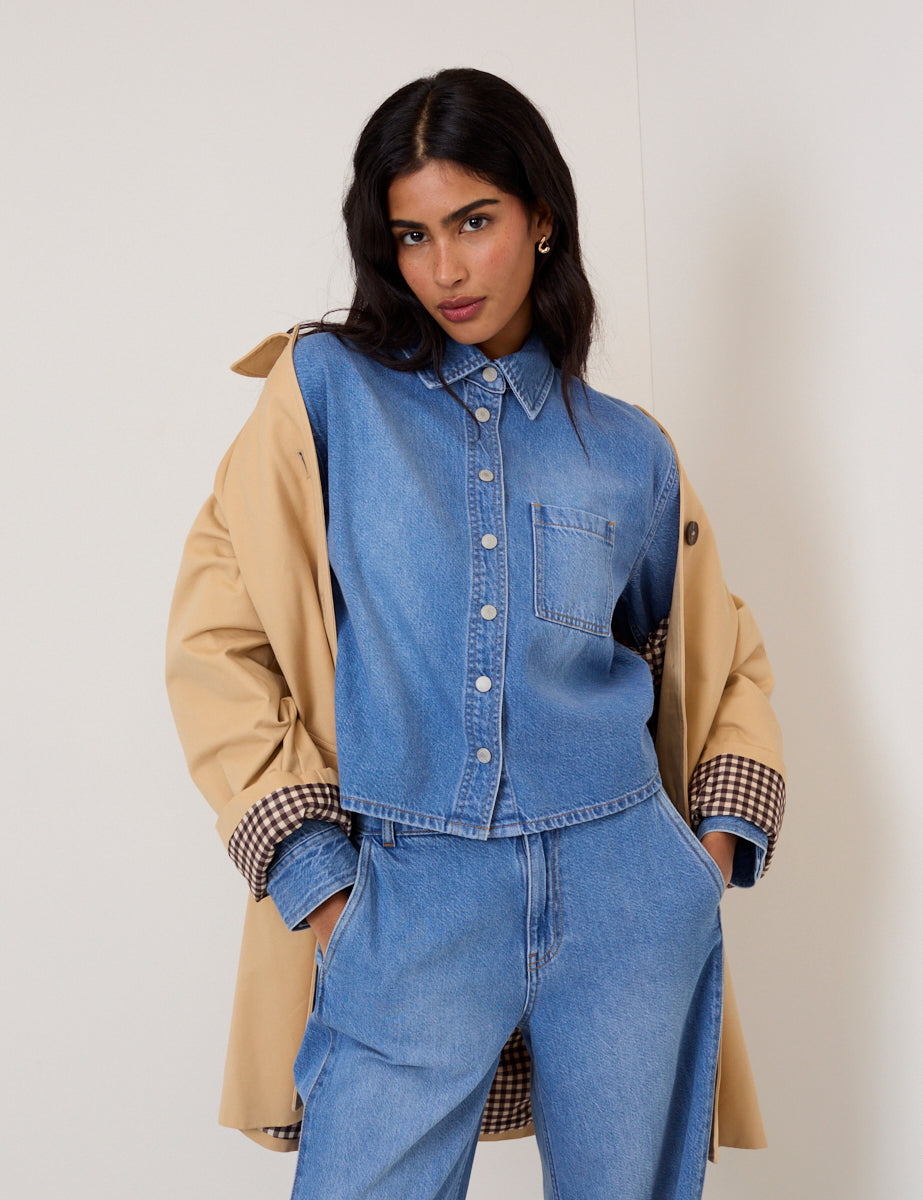 Blue Denim Shirt