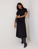 Black Niamh Jersey Midi Dress