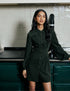 Green Cord Montego Mini Dress