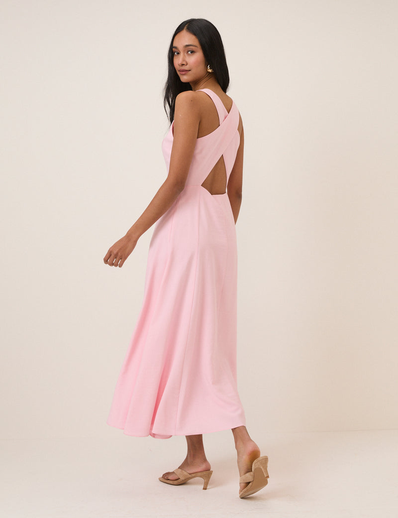 Pink Reign Midi Dress