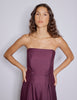 Purple Bandeau Rory Jumpsuit