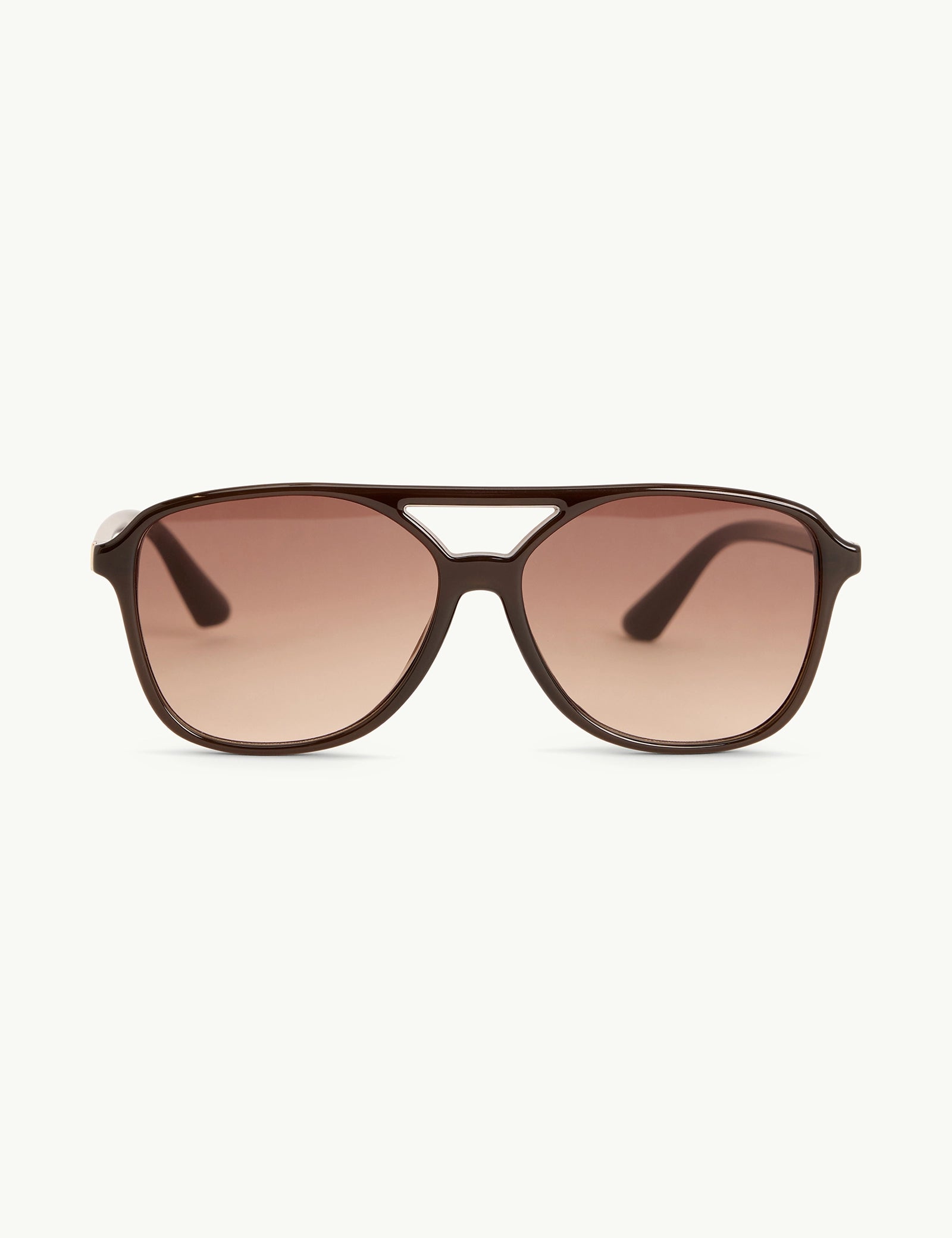 Black Oversized Aviator Sunglasses