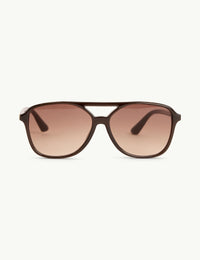 Black Oversized Aviator Sunglasses
