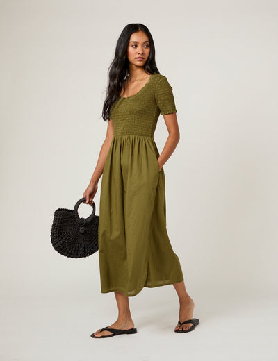 san sloane zita midi dress Zita Midi Dress by San Sloane