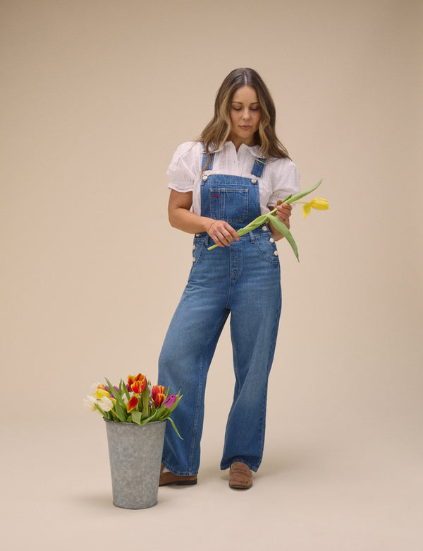 White Broderie Anglaise Peter Pan Collar Blouse
