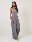 Navy Gingham Ruth Jumpsuit