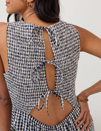 Black Gingham Ruth Jumpsuit