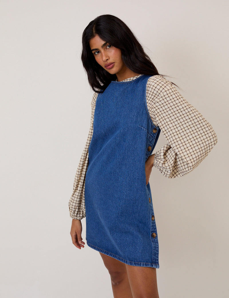 Blue Denim Izzie Shift Dress
