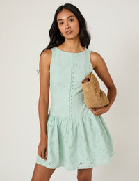 Mint Green Claudia Mini Dress