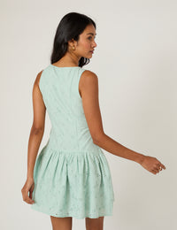 Mint Green Claudia Mini Dress