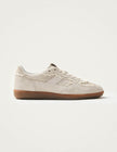 Alohas Cream Rife Crochet Leather Sneakers