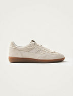 Alohas Cream Rife Crochet Leather Sneakers