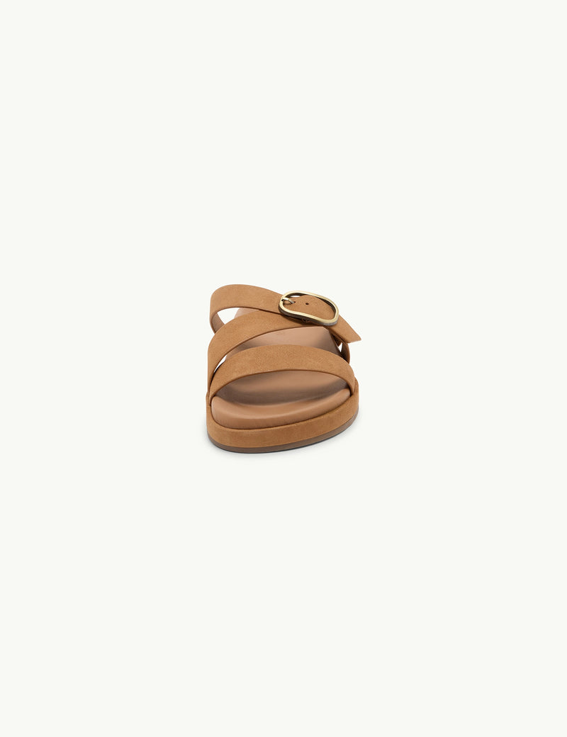 Tan Suede Sandals