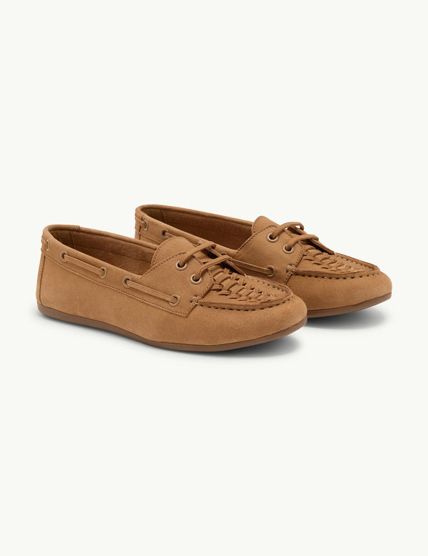Tan Suede Loafers