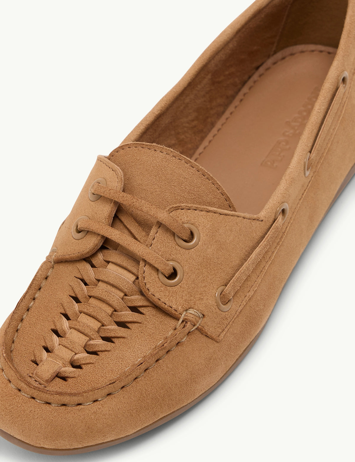 Tan Suede Loafers