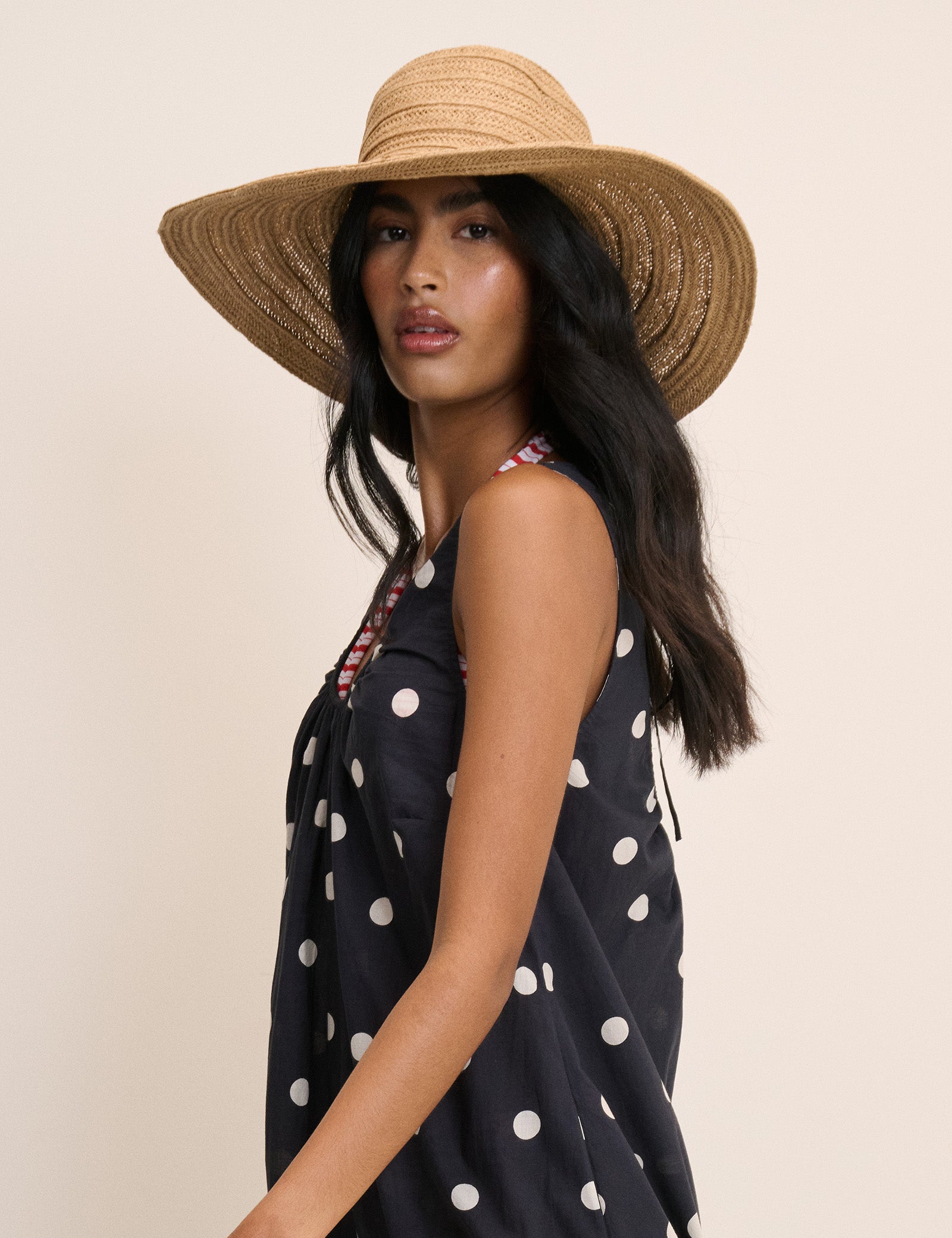 Natural Raffia Sun Hat