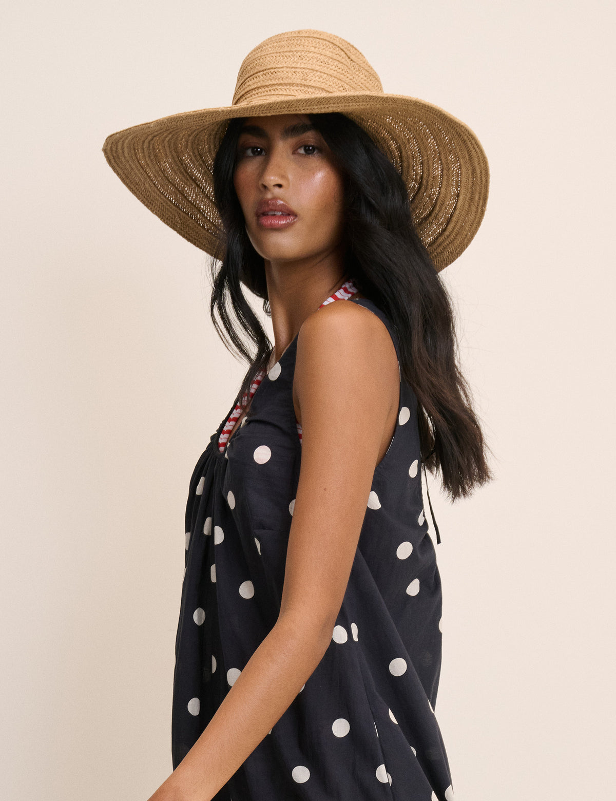 Natural Raffia Sun Hat