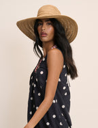 Natural Raffia Sun Hat