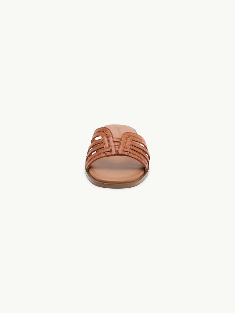 Light Brown Leather Sandals