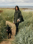 Khaki Tartan Trim Country Jacket
