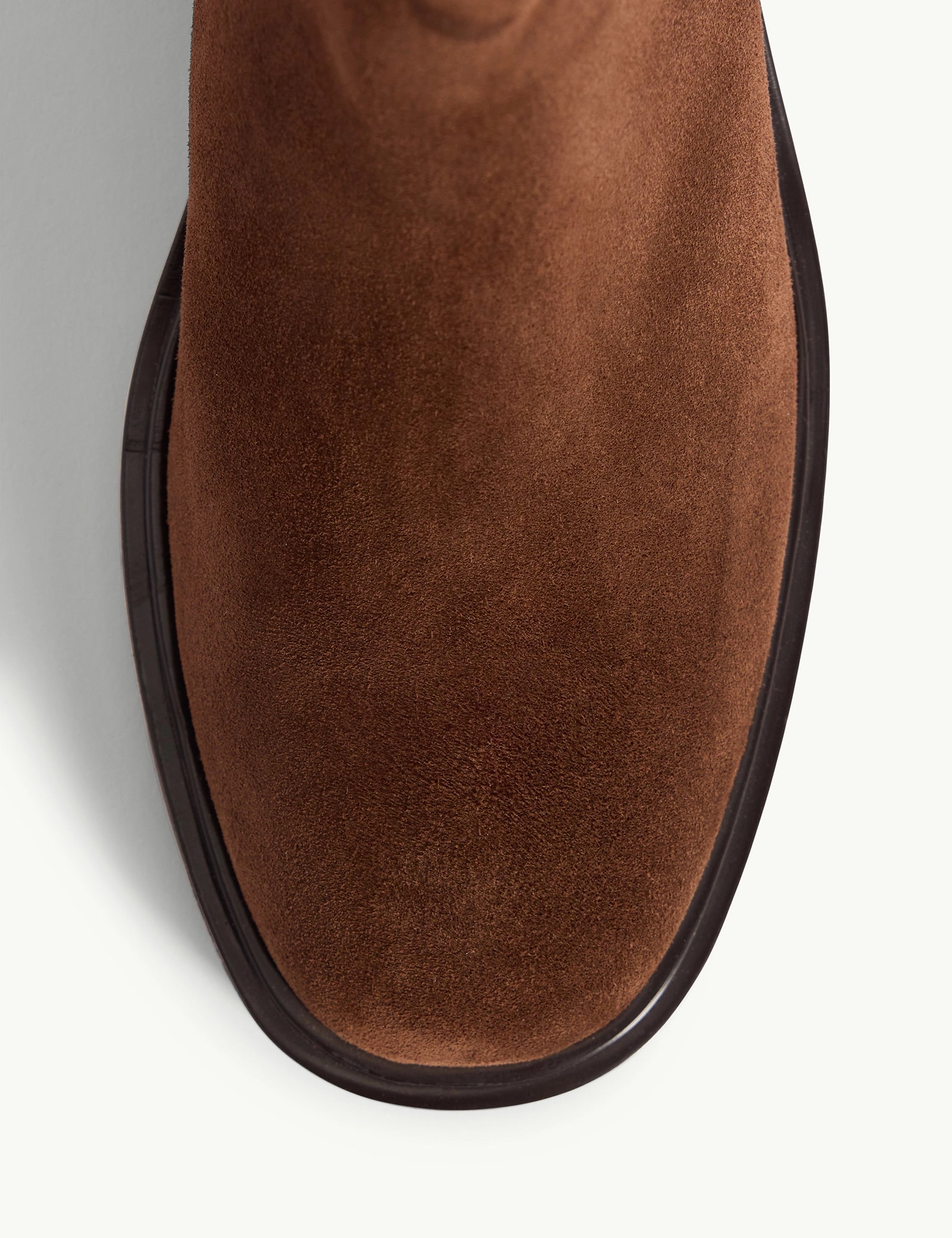 Chocolate Brown Suede Chelsea Boot