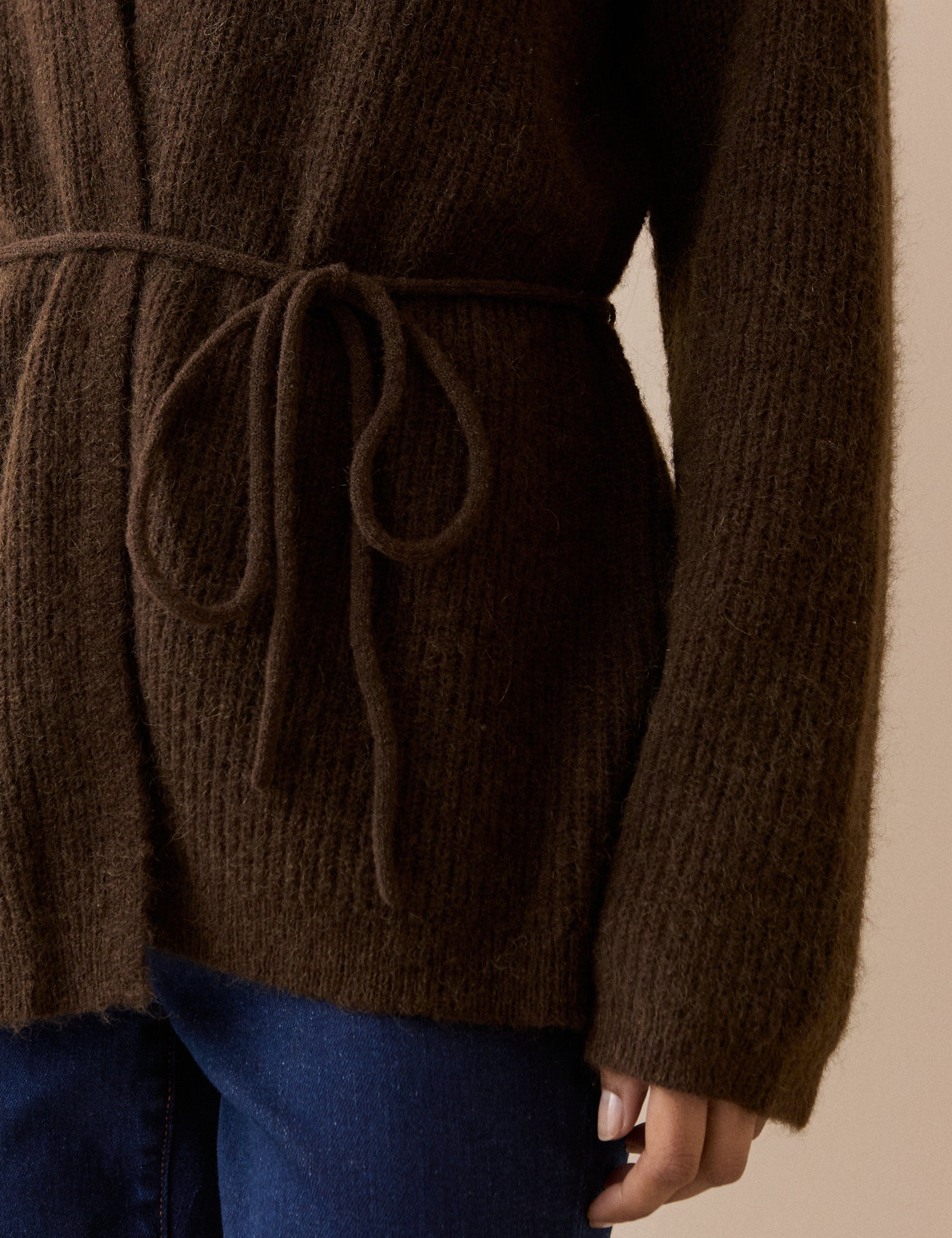Long Line Wrap Cardigan