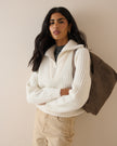 Chunky Knit Half Zip