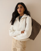 Chunky Knit Half Zip