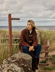 Brown Wool-Blend Coat