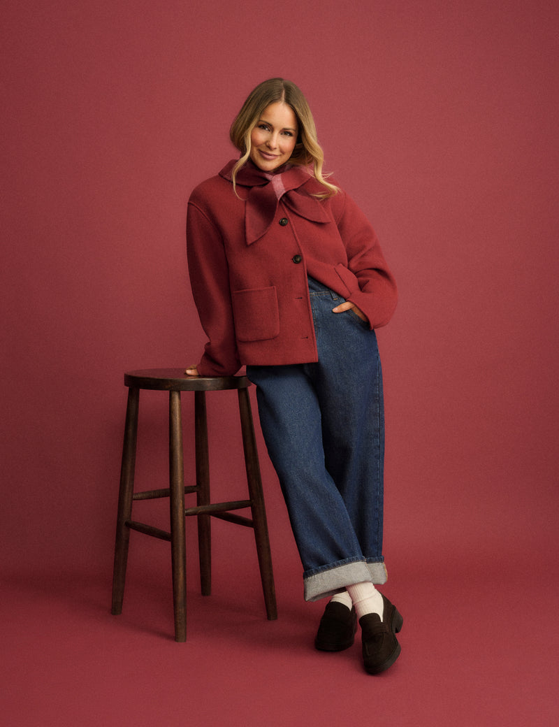 Dark Wash Denim Straight Leg Dungarees