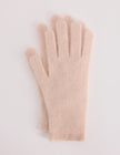 Light Pink Knitted Gloves