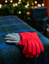 Red Knitted Gloves