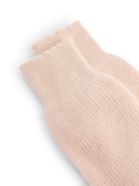 Oatmeal Ribbed Socks