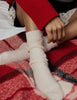 Oatmeal Ribbed Socks