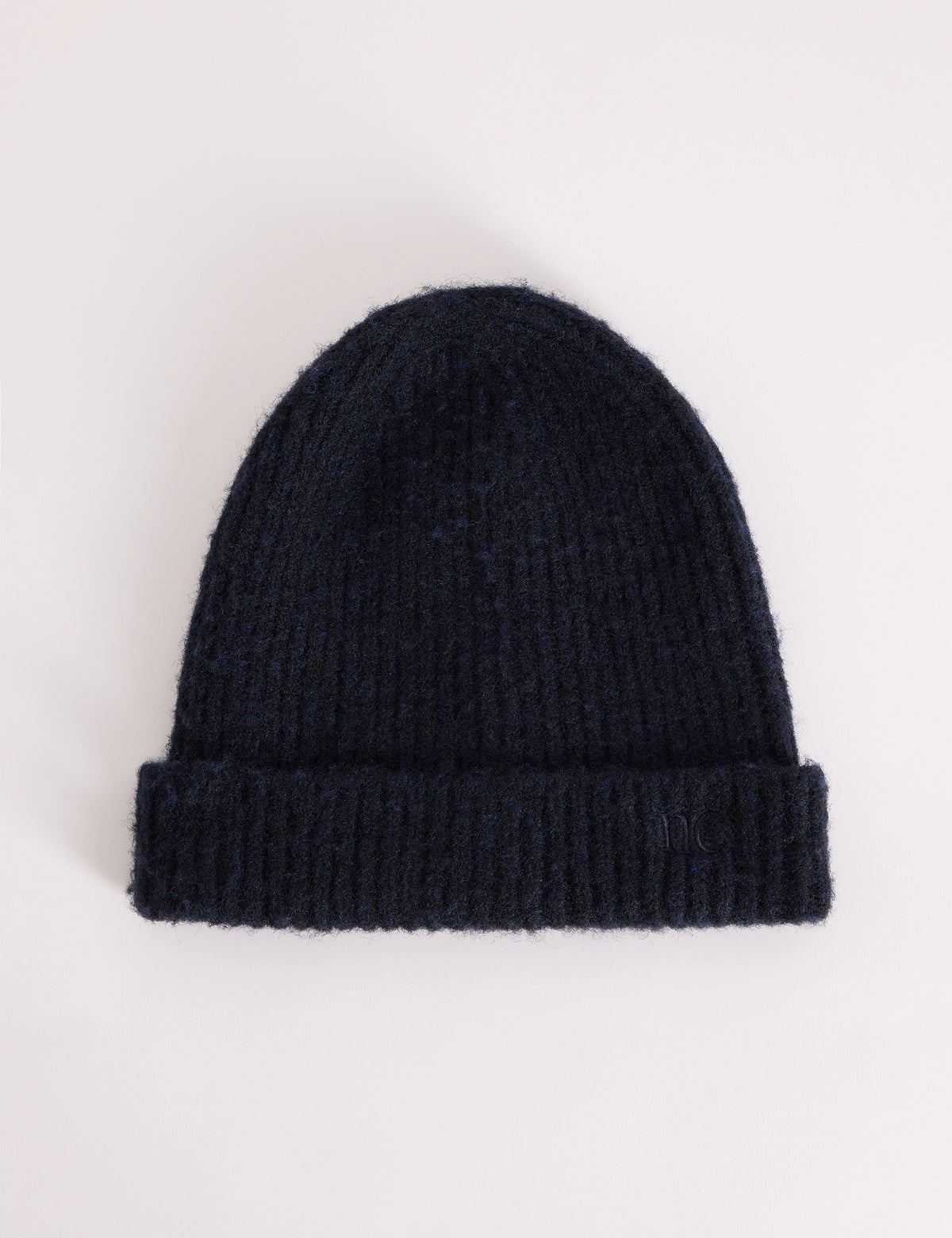 Navy Ribbed Beanie