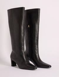 Black Knee High Ottilie Boot