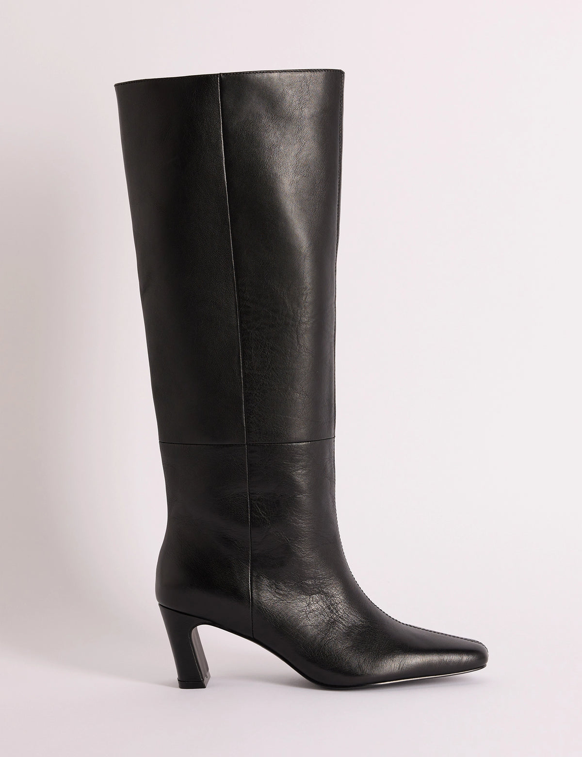 Black Knee High Ottilie Boot