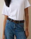Brown Leather Belt