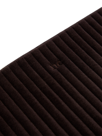 Brown Quilted Velvet Laptop Case