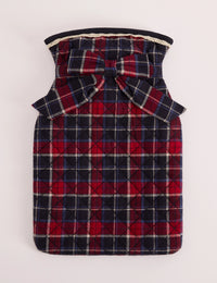 Bow Detail Hot Water Bottle Cover